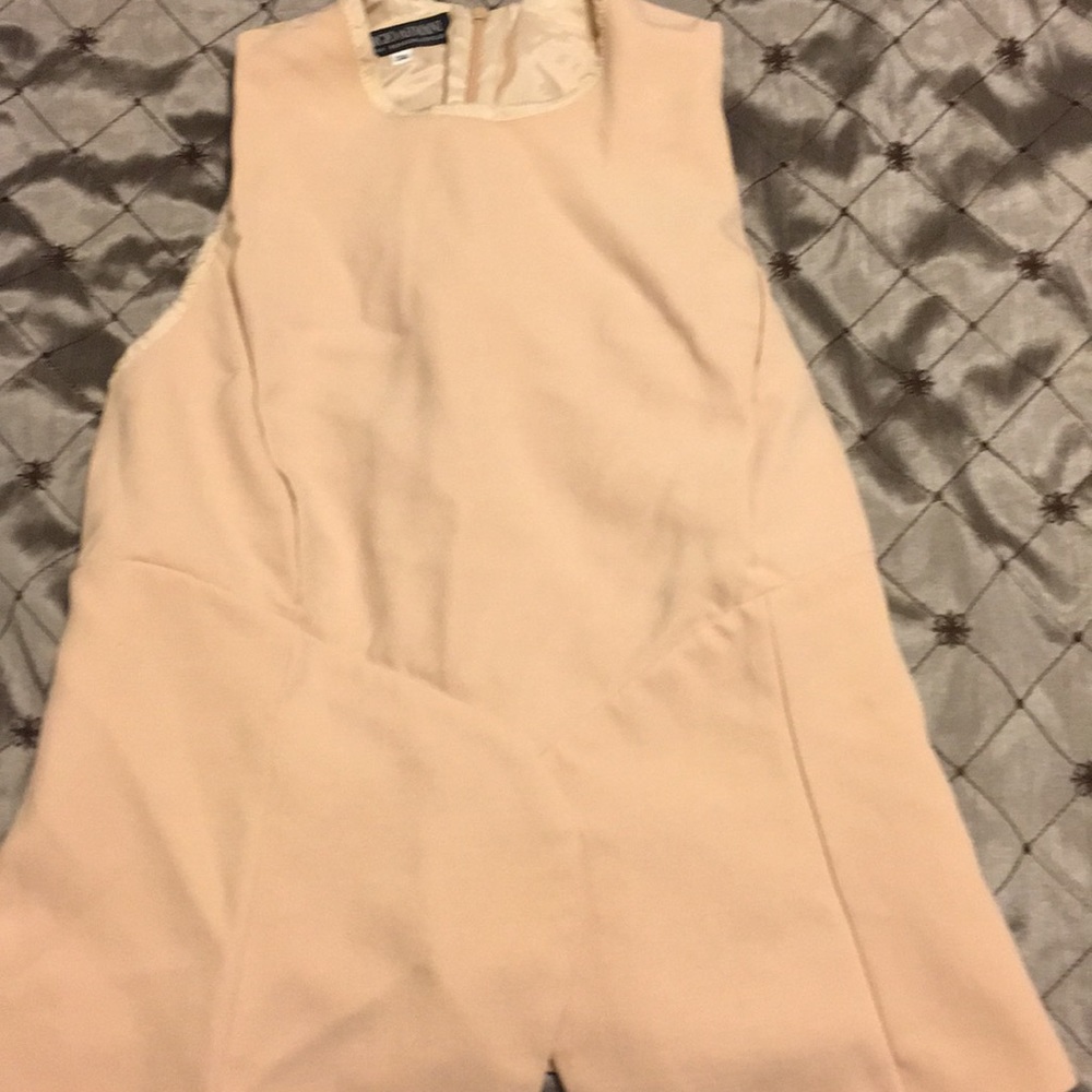 Giorgio Armani Blush Pink Sleeveless Structured To - Picture 7 of 8